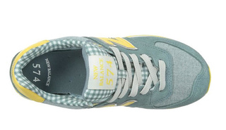 复古设计！New Balance ML574VTS 男子复古跑鞋 亚马逊421.6元 包邮 （需用码）