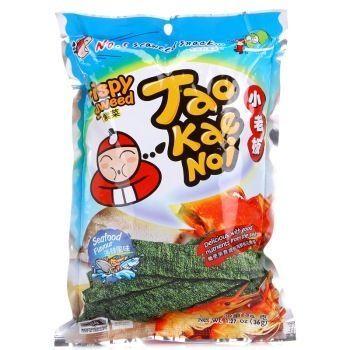 泰国进口 小老板 调味海苔（海鲜味）36g 11.9元 （可满 减 ）