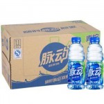 脉动（Mizone） 维生素饮料 青柠味 600ml*15瓶 整箱