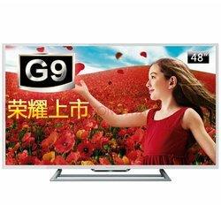 再降价500元 ！SONY索尼 G9 48英寸全高清 LED液晶电视 （银色）【赠109索尼耳机】3499元 （3599-100 ）