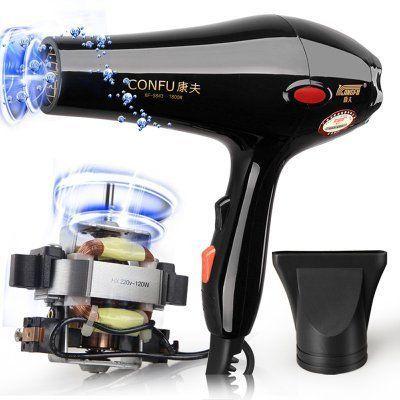 Kangfu 康夫 KF5843 电吹风（恒温/1800w/黑色） 43元