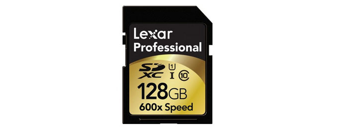 Lexar 雷克沙 600x 128GB SD存储卡 $59.54