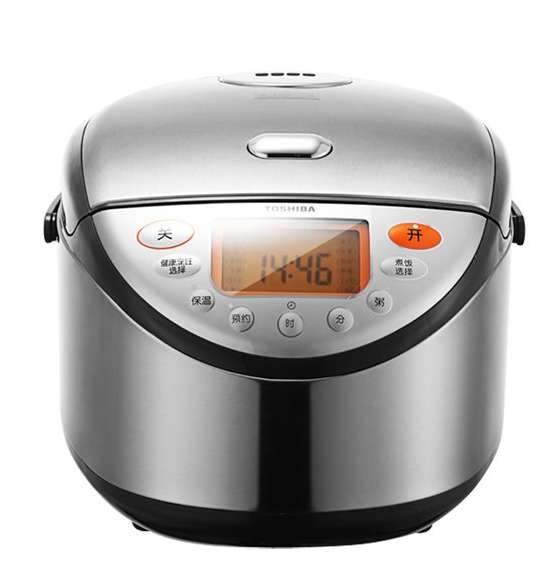 767.30元  TOSHIBA 东芝 RC-N10MCQ电饭煲 3L(三维立体加热 不锈钢机身 可拆洗内盖 DCS微电脑恒温芯片 多功能煲)