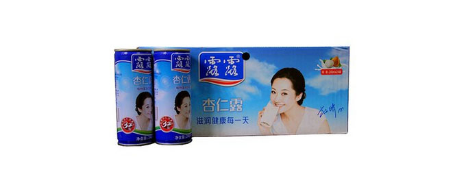 露露 杏仁露240ml*24 听装 上海无货 新低价74.5