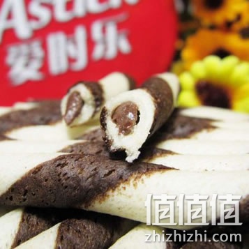 爱时乐 巧克力威化卷心酥
