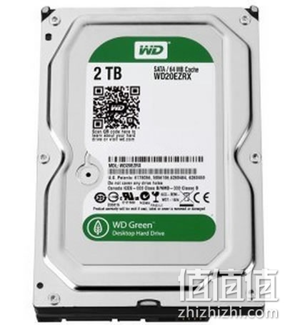 西部数据 绿盘 2TB 台式机硬盘