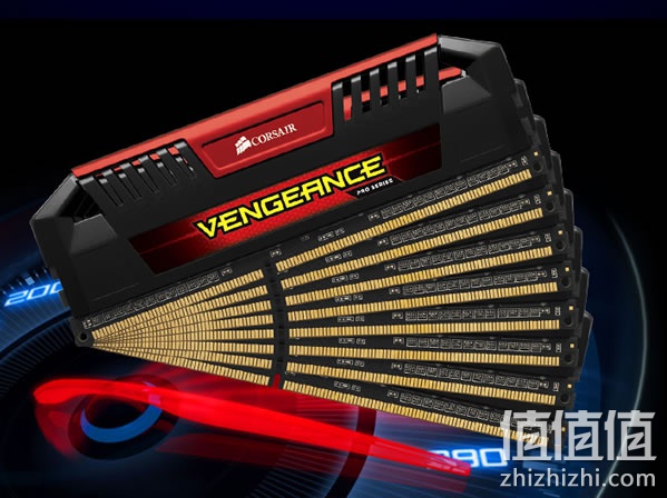 海盗船 复仇者pro DDR3 2400 8GB 台式机内存