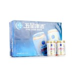 青岛（Tsingtao）啤酒 五星清爽 11度330ml*24听 整箱装