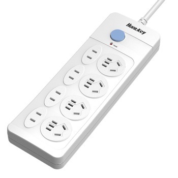 拍下19.9元 包邮 Huntkey 航嘉 1.8米8位排插803 带过载保护 天猫旗舰店好价 京东59.9元