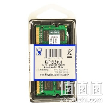 金士顿 低电压版 DDR3 1600 8GB 笔记本内存
