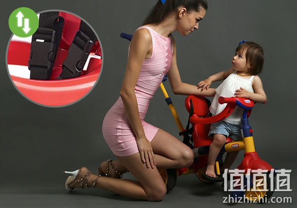 小泰克 3合1推行三轮车