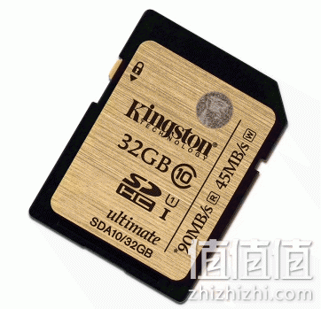 金士顿 32GB UHS-I Class10 SD存储卡