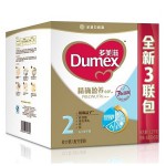 多美滋 精确盈养延续较大婴儿配方奶粉 二段 400g*3三联包