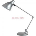 道远亮眼睛 MT881 美式LED台灯5W暖光长臂折叠阅读灯银色