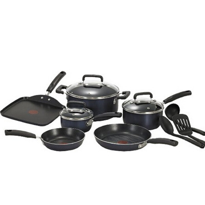 $67.99 T-fal 特福 C109SC 红点不粘锅 12件套 美国亚马逊直邮到手约707元