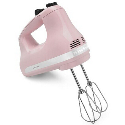 KitchenAid 五速手持搅拌机樱花粉款 $44.95 （约286元 ）