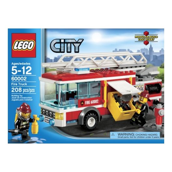 LEGO 乐高 城市系列 大型消防车 60002 约120.52元  京东同款194元