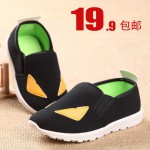足康乐 儿童休闲透气帆布鞋
