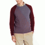 白菜价！Williams Cashmere 威廉姆斯 男士羊绒棒球圆领衫