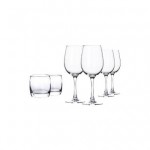 Luminarc 乐美雅 J0935 居家酒具4+2套装红酒杯