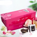 鹤王 山东手工阿胶糕（即食固元膏）玫瑰铁盒520g