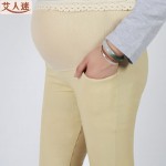 艾人迷 孕妇 大码纯棉小脚打底裤
