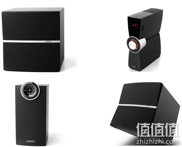 漫步者 C2X 简约系列 2.1声道多媒体音箱