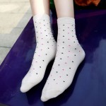 伊丝澜莎 中筒棉袜