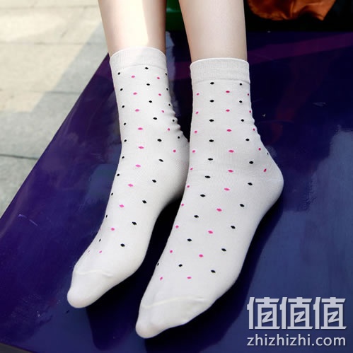 伊丝澜莎 中筒棉袜
