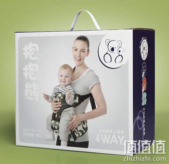 抱抱熊 C02 夏季透气款婴儿背带