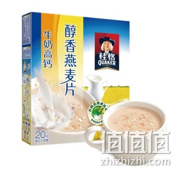 桂格 牛奶高钙醇香燕麦片