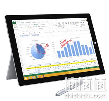 微软 Surface Pro 3 12英寸平板电脑