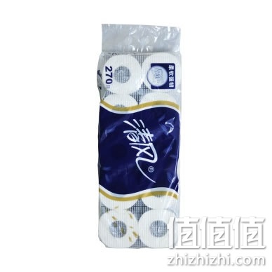 清风 几何系列 3层卷筒卫生纸