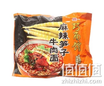 统一 巧面馆 麻辣笋子牛肉面