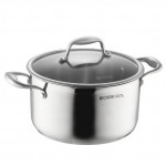 乐扣乐扣 LEK5242 ECOOK不锈钢双耳汤锅(24cm)