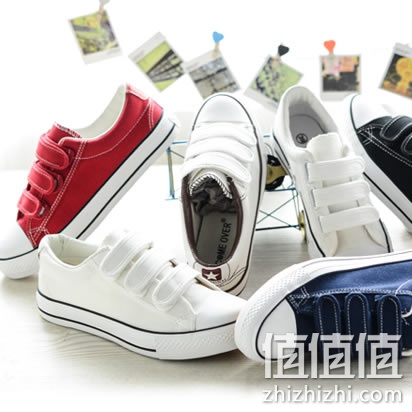 伊丽薇恋 男女休闲帆布鞋