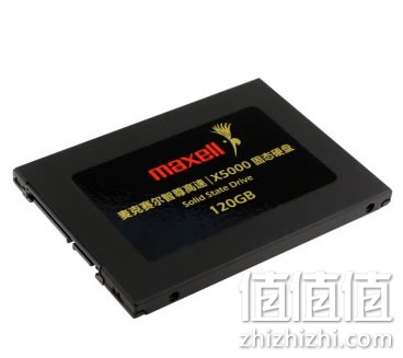 麦克赛尔 X5000智尊高速系列 120G 2.5英寸SATA3固态硬盘