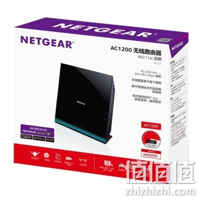 网件 R6100 1200M双频无线路由器