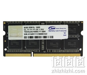 十铨 低电压 DDR3 1600 8G 笔记本内存