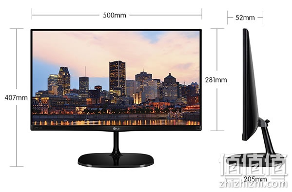 LG 22MP67HQ-P 21.5英寸IPS液晶显示器
