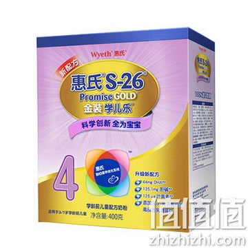 惠氏 S-26 金装学儿乐4段奶粉