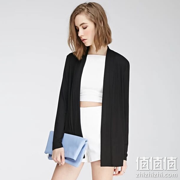 Forever 21 女士宽松长袖开衫