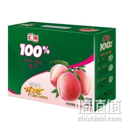 汇源 100%桃果汁