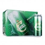 嘉士伯 冰纯啤酒 500ml*12听*2箱