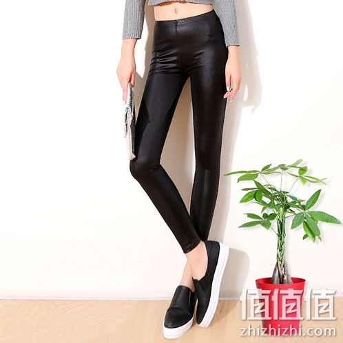喜慕年华 女士仿皮打底裤