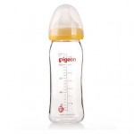 贝亲 AA71 宽口径玻璃奶瓶 240ml