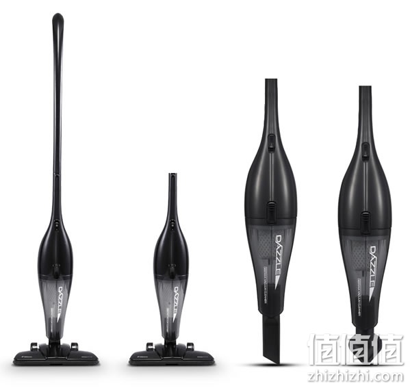 德尔玛 DX117C 手持推杆两用吸尘器