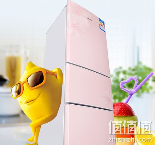 美菱 BCD-210L3CFX 210升三门冰箱