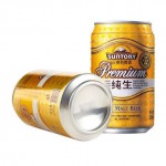 三得利 纯生啤酒330ml*6听