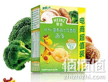 亨氏 优加营养西兰花香菇面条